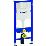 Модуль Geberit Duofix Basic 112 см, c двойной кнопкой Delta белой, с бачком Delta 12 см 458103001/1762516